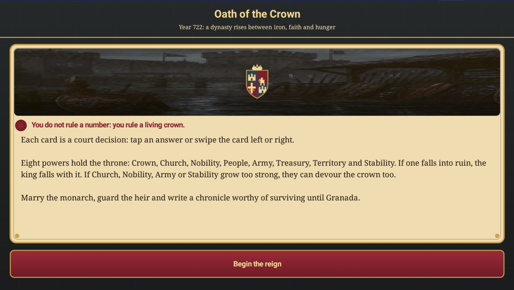 Tablet oath tutorial screenshot